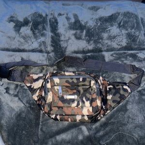 Unisex bum bag camouflage